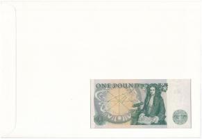 Nagy-Britannia / Anglia 1981-1984. 1Ł felbélyegzett borítékban, bélyegzéssel T:I 
Great Britain / E...