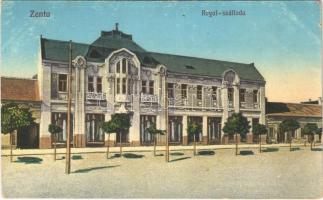 1912 Zenta, Senta; Royal szálloda, Zentai Gazdakör. Politzer Sándor kiadása / hotel, farmers union (EB)