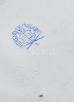 Herendi paraszt figura, tervezte: Csapváry Károly, festetlen mázas porcelán, jelzett, hibátlan szép ...