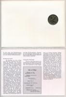 Man-sziget 1984. 10p Cu-Ni felbélyegzett borítékban, bélyegzéssel T:1 
Isle of Man 1984. 10 Pence C...