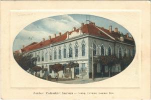 1914 Zombor, Sombor; Vadászkürt szálloda és kávéház, Karakásevits Mil. kiadása / hotel and café (EK)