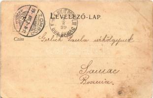 1899 Zombor, Sombor; Park. Kollár József kiadása / park (r)