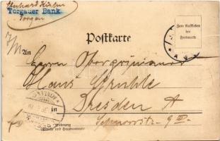 1898 1000 Mark Staats-Anleihe / German government bond note (crease)