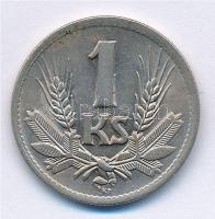 Szlovákia 1945. 1K Cu-Ni T:1- Slovakia 1945. 1 Koruna Cu-Ni C:AU Krause KM#6