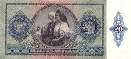 1941. 20P(2x) egymásutáni sorszámokkal T:I