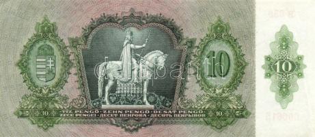 1936. 10P erős papírránccal T:I