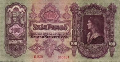 1930. 100P(3x) egymásutáni sorszámokkal T:I