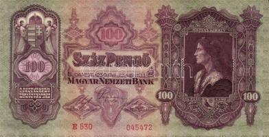 1930. 100P(3x) egymásutáni sorszámokkal T:I