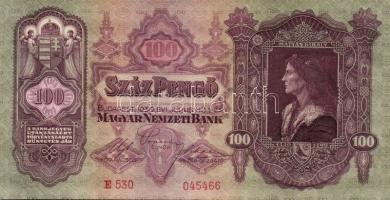 1930. 100P(3x) egymásutáni sorszámokkal T:I