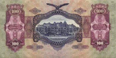 1930. 100P(3x) kevés ugrású sorszámokkal T:I