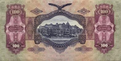 1930. 100P(3x) kevés ugrású sorszámokkal T:I