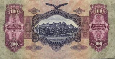 1930. 100P(3x) kevés ugrású sorszámokkal T:I