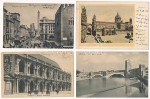 7 db RÉGI romantikus motívum képeslap / 7 pre-1945 romantic motive postcards