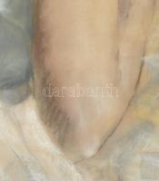 Fried Pál (1893-1955): Balerina. Pasztell, papír. 80 x 60 cm. Jelzett. Üvegezett blondel keretben (k...