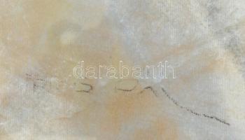 Fried Pál (1893-1955): Balerina. Pasztell, papír. 80 x 60 cm. Jelzett. Üvegezett blondel keretben (k...