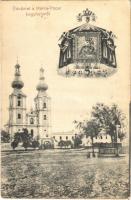 1922 Máriapócs, Kegyhely, templom, szentkép. Stefko János kiadása (EK)