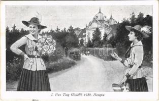 1939 Leányjamboree. I. Pax Ting Gödöllő. Az első nemzetközi leánycserkész világtalálkozó / The first Girl Guide and Girl Scout World Camp in Gödöllő s: Sávely