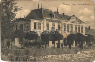 Orsova, Hotel Ozanic szálloda. Grieser Mátyás kiadása / hotel (EM)