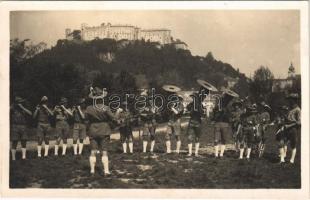 1933 Salzburg, Ö.P.B. Papa Teuber Gruppe / Austrian scout group. Felix Nestlinger