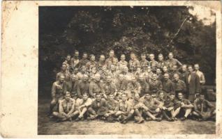 1932 Kisfiú vezetői tábor, cserkészek csoportképe / Scout camp, group photo (fl)