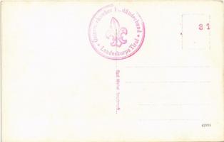 Innsbruck, Österreichischer Pfadfinderbund Landeskorps Tirol / Austrian scouts playing. Carl Michel ...