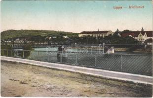 Lippa, Lipova; híd. Kerpel Izsó kiadása / bridge (EM)