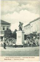 Szatmárnémeti, Satu Mare; Statua eroiului necunoscut / Ismeretlen hős szobor. Lövy Miksa kiadása / military monument