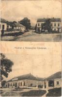 1928 Nyitrazsámbokrét, Zabokreky nad Nitrou, Nitranskych Zabokriek; utca, Vojtech Vrba, Josef Magat és Ernest Son. üzlete / street, shops (EK)