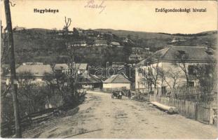 1923 Hegybánya, Pjerg, Piarg, Siegelsberg, Stiavnické Bane (Selmecbánya, Banská Stiavnica); Erdőgondoksági hivatal. Grohmann 2604. / forestry office