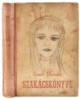 Vízvári Mariska szakácskönyve. Bp, 1957. Minerva. Kiadói félvászon kötésben, kissé kopott, foltos borítóval.