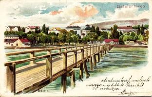 1898 Balatonfüred litho s: Geiger R.