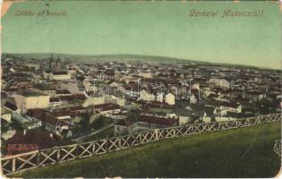 1912 Miskolc, látkép az Avasról (EM)