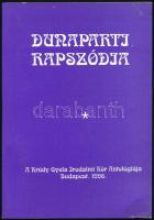Dunaparti Rapszódia. Krúdy irodalmi antológia. Bp., 1996. Kiadói papírkötésben. Egyik szerző által dedikált.