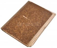 1938 Újpesti lányka naplója Kiss Éva, kb 80 kézzel írt lapon