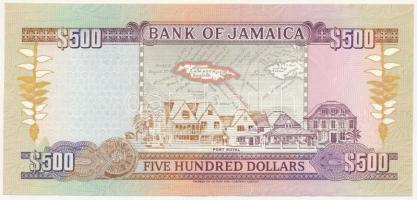 Jamaika 1999. 500D T:II
Jamaica 1999. 500 Dollar C:XF