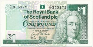 Skócia 1993. 1P T:III szép papír Scotland 1993. 1 Pound C:F fine paper Krause P#351