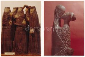 17 db MODERN használatlan magyar motívumlap: Kovács Margit kerámiái / 17 modern unused Hungarian mot...