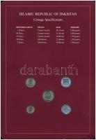 Pakisztán 1984. 5p-1R (5xklf), "Coin Sets of All Nations" forgalmi szett felbélyegzett kar...