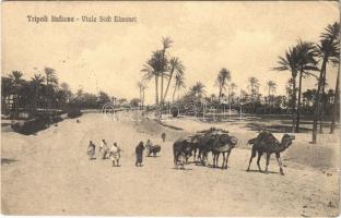 1917 Tripoli Italiana, Viale Sidi Elmasri / street (EK)