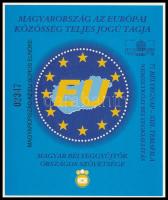 2011 Magyarország az EU soros elnöke felülnyomott emlékív &quot;elnökség ajándéka&quot; hátoldali felirattal, nagyon ritka!