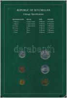 Seychelle-szigetek 1982. 1c-5R (6xklf), "Coin Sets of All Nations" forgalmi szett felbélye...