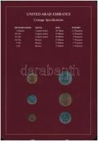 Egyesült Arab Emirátusok 1973-1984. 1f-1D (6xklf), "Coin Sets of All Nations" forgalmi sze...