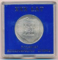 Lengyelország 1974. 200Zl Ag "A Lengyel Népköztársaság 30. évfordulója" műanyag dísztokban T:1 Poland 1974. 200 Zlotych Ag "30th Anniversary - Polish Peoples Republic" in plastic display case C:UNC Krause Y#72