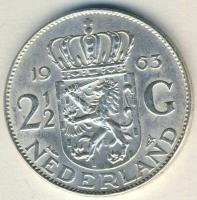 Hollandia 1963. 2 1/2G Ag "Julianna" T:2