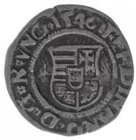 1546K-B Denár Ag I. Ferdinánd (0,53g) T:2,2-  Hungary 1546K-B Denar Ag Ferdinand I (0,53g) C:XF,VF Huszár: 935., Unger II.: 745.a