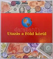 "Utazás a Föld körül" 50 ország összesen 150db forgalmi érméje (országonként 3db) gyűrűs m...