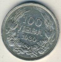 Bulgária 1930. 100L Ag T:2-/3 ph.