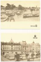Újvidék, Nové Sad; 17 db modern reprint képeslap tokban. Magyar Szó / 17 modern reprint postcards in case. Stara Razglednica Novoga Sada