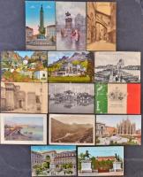 Több mint 700 régi olasz városképes lap sok jobbal, szép anyag / More than 700 old Italy with better...