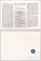 Észak-Korea 1959. 10ch felbélyegzett borítékban, bélyegzéssel, német nyelvű leírással T:1 
North Ko...